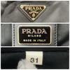 PRADA Tote Bag Handbag Business Tessuto Nylon Black Triangle Logo Plate Auth