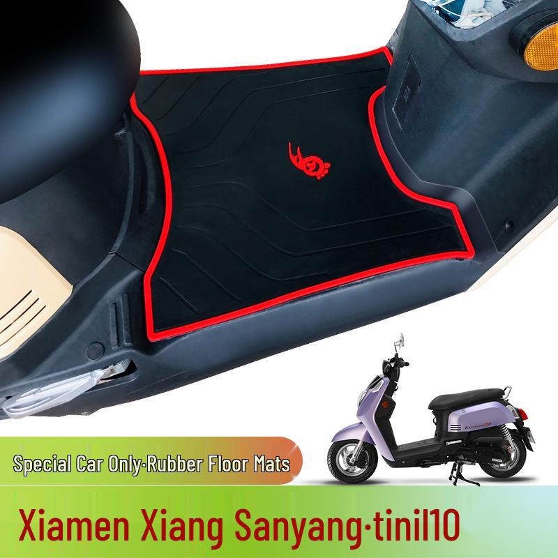 

Rainproof Rubber Foot Pad for Sanyang Tini110 Scooter TINI 110 All Black - Rubber