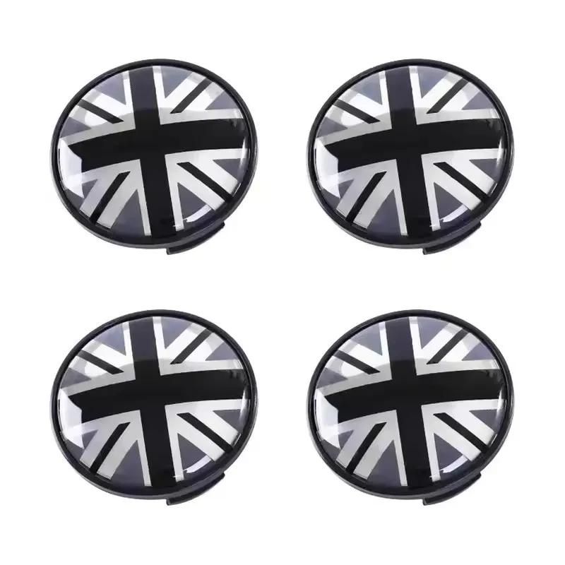 4pcs 56mm 54mm Car Wheel Center Hub Cap Badge Emblem Sticker For BMW Mini Cooper One S JCW R50 R53 R55 R56 R57 R60 F55 F56