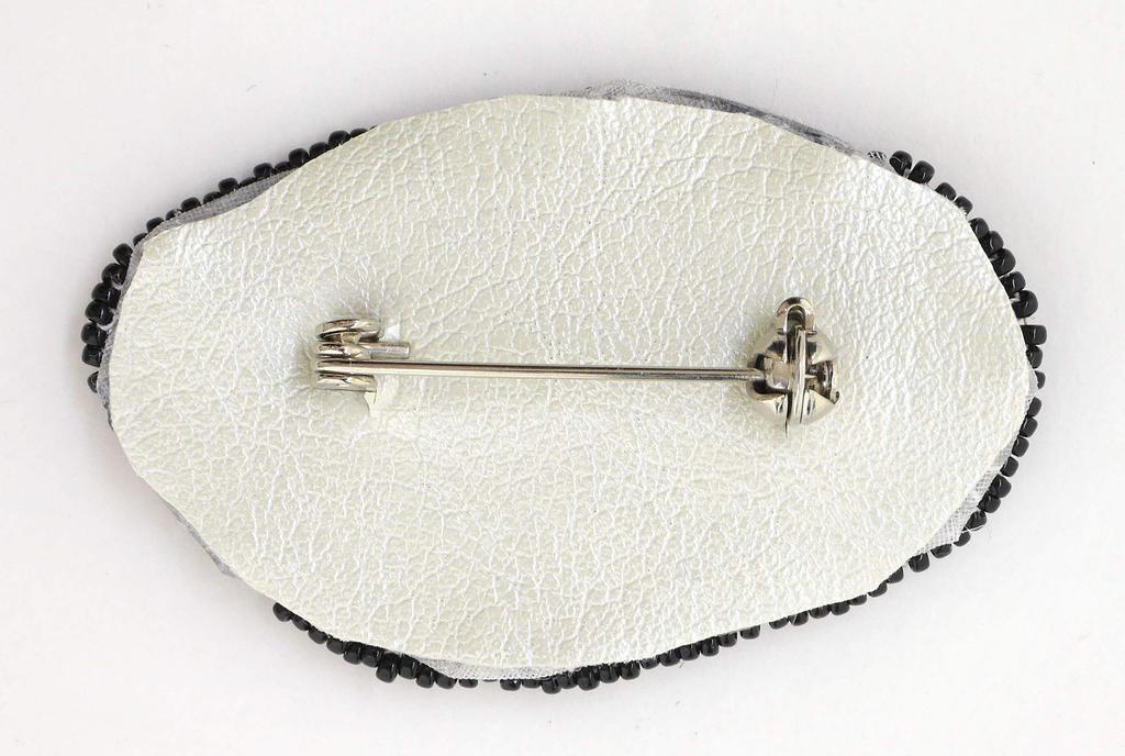 MIYUKI Beads Kit, Bead Embroidery Brooch Kit, Sleepy Owl BFK-580