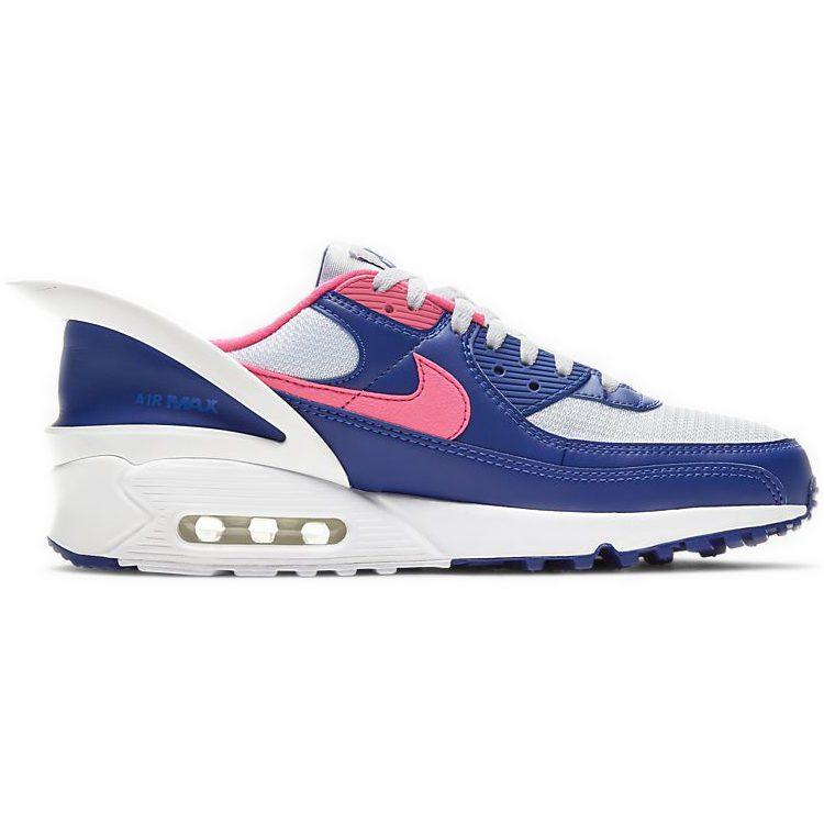 Nike Air Max 90 Flyease Deep Royal Blue Hyper Pink CU0814-101