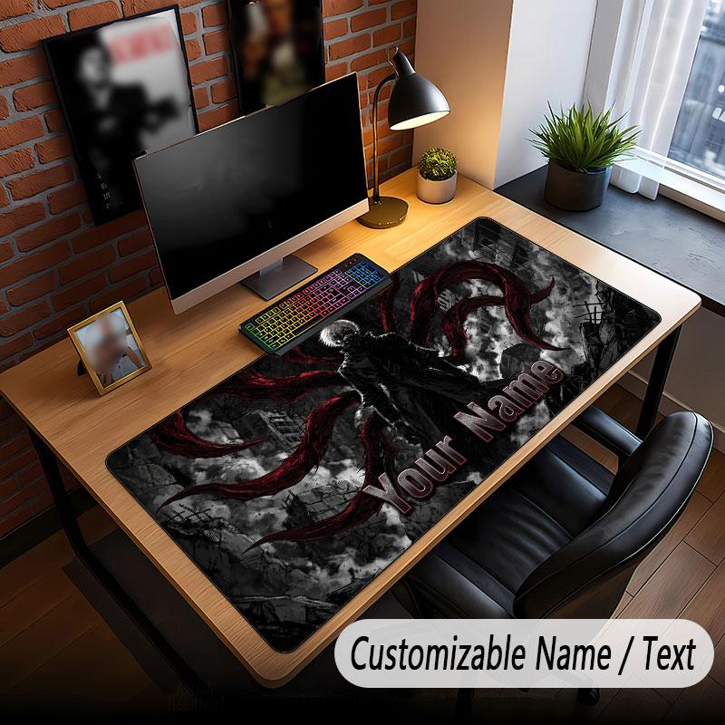 Benutzerdefiniertes Langes Mauspads, Tokyo Ghoul Gaming Schreibtischmatte Für Home Office Schreibtischdekoration
