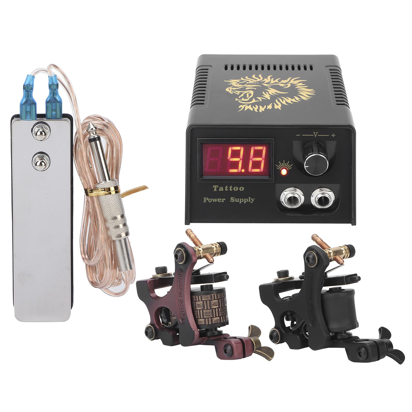 

Комплект для тату-машинки Катушки для тату-машинки Источник питания для тату-машинки Иглы для тату-машинки Полный набор инструментов для тату-машинки EU EU Plug