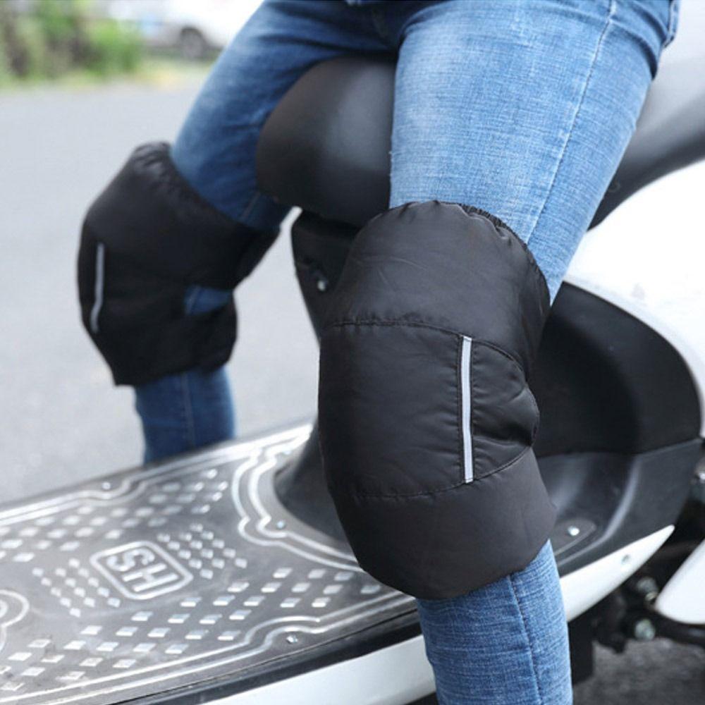Adjustable Motorcycle Warm Knee Protective Thermal Knee Braces Winter Thicken Down-Filled Knee PadsKnee Pads
