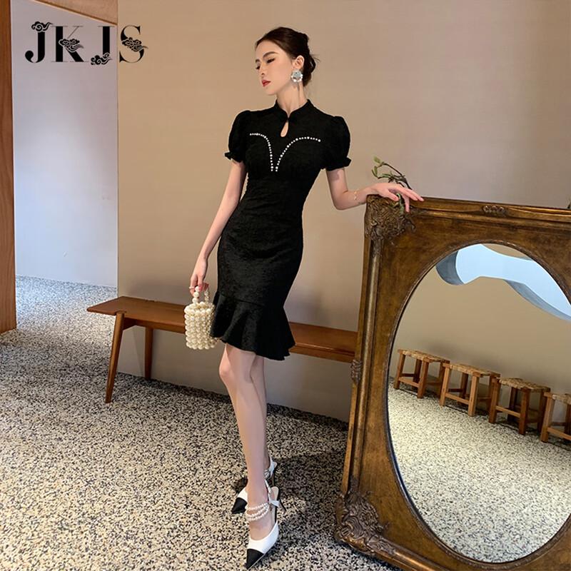 JK&JS New Chinese Style Cheongsam Dress