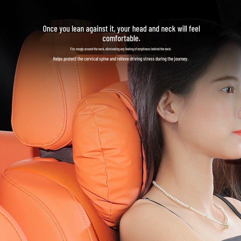 Univerzální prodyšný polštář pro oporu hlavy, krku a beder pro ideální L6L7L8L9 - Celoroční doplněk do interiéru vozu