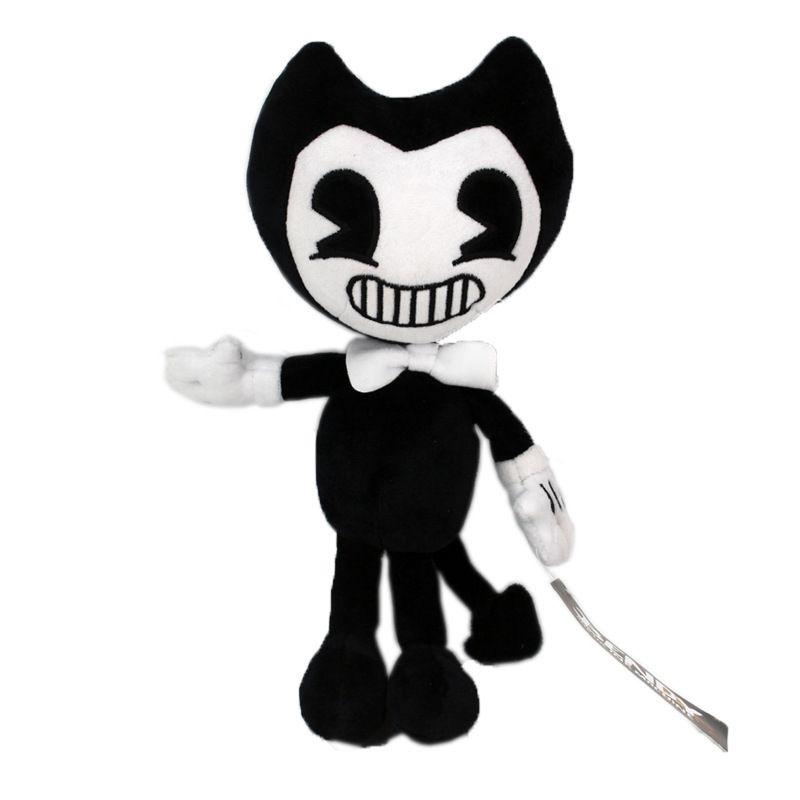 

Doll Figure Plush Toy Black White Alice Boris Toy Gift Bendy