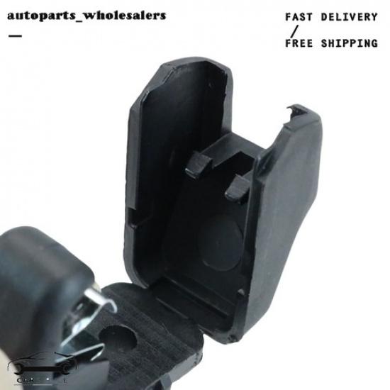 Schwarzer Sonnenblenden-Clip-Haken-Halter für 2014-2017 Maserati Quattroporte Ghibli US