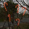 Waterproof Solar Powered Christmas Pathway Candy Cane LED Garden Light