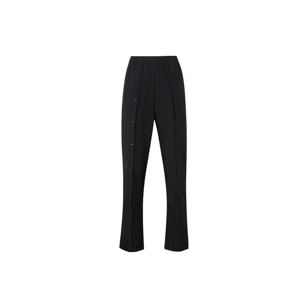 Adidas Tiro Snap-Button Pants With Solid Color Logo Decoration For World Cup Casual Women Bottoms Black IB4759