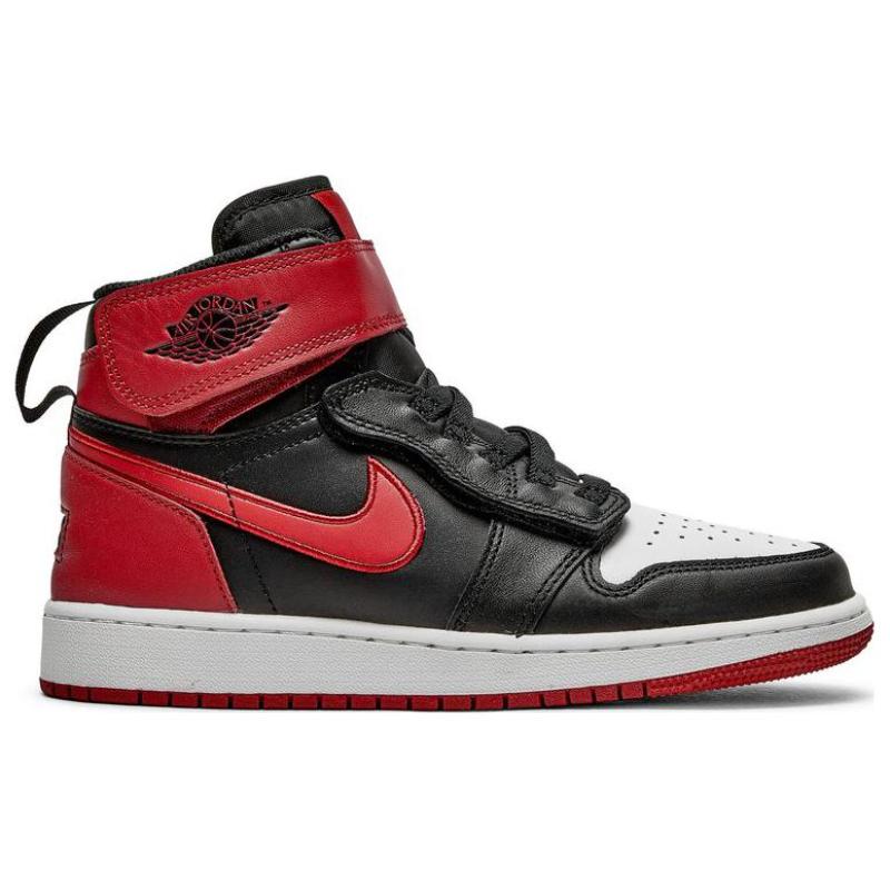 Jordan 1 High FlyEase Bred Vârf Alb GS Jordan CT4897-001