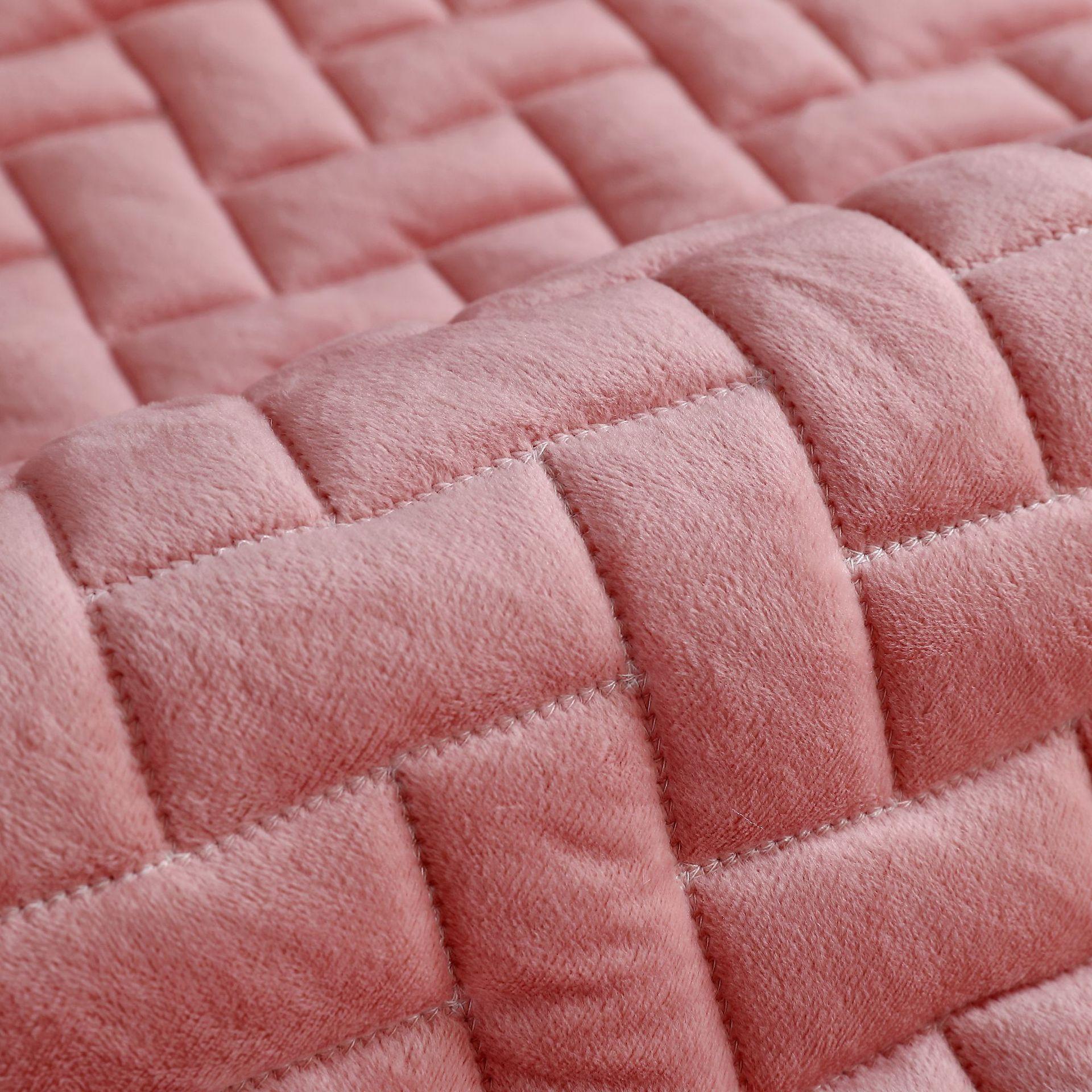 Зимняя бархатная диванная подушка — фото 3