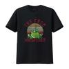 The Frog Whisperer T Shirt Vintage Washed Comfortable Homme Top For Everyday Wear Slightly Graphic Stretched Versatile Fashion