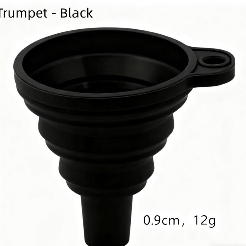 1/3/5/10 pcs S L Folding Silicone Funnel for Filling Bottles Kitchen Silicone Funnel Collapsible Kitchen Gadgets Oil Filler