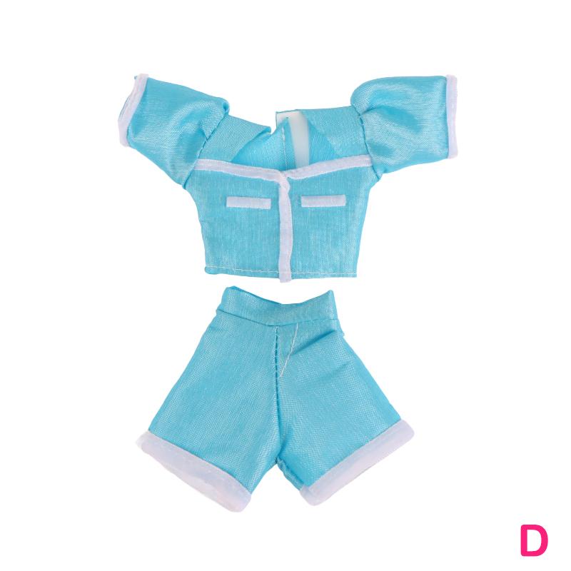 1Set Doll Clothes Short Sleeve Shorts Sexy Bunny Dress Stockings For 30Cm Doll