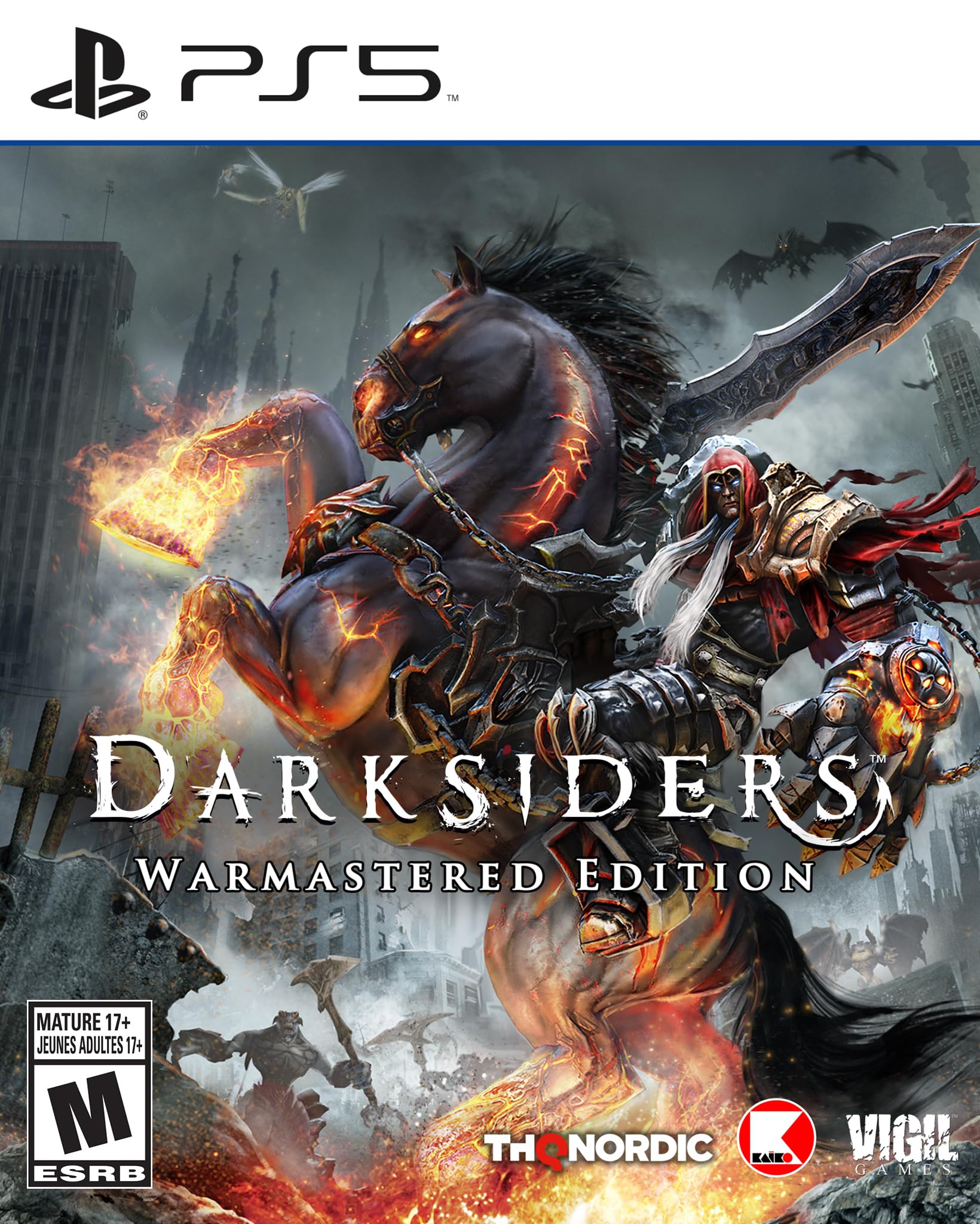 Darksiders Warmastered North PS5 (Import Version America) - синий