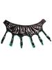 Giarrettiere Sexy da Donna in Pelle PU PVC per Calze Sospensorio con Fibbia Posteriore a Tre File Lingerie Sexy Cosplay Indumenti Intimi Lucidi all'Olio