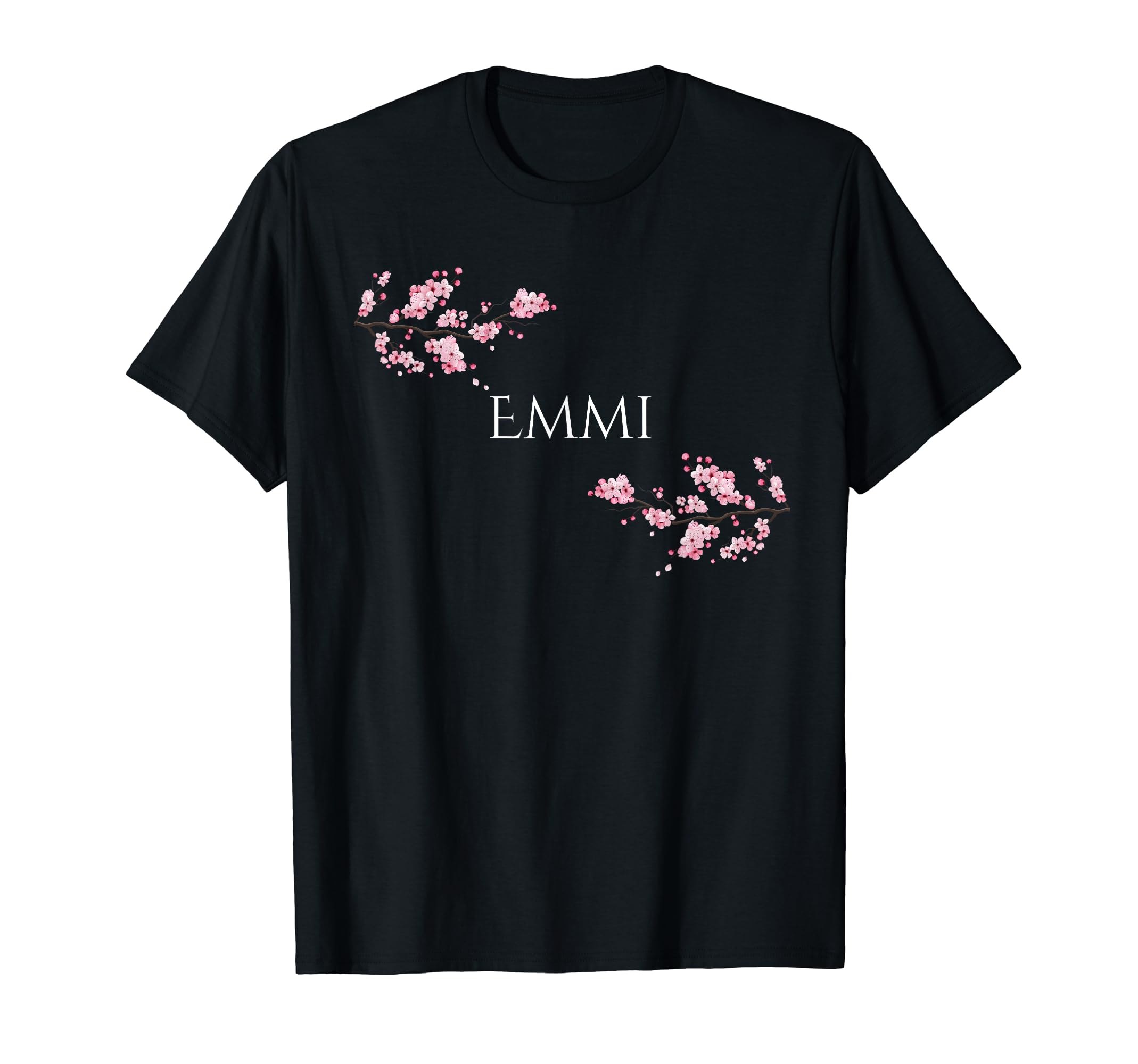 

Emmi Name with Floral Branch T-Shirt чёрный
