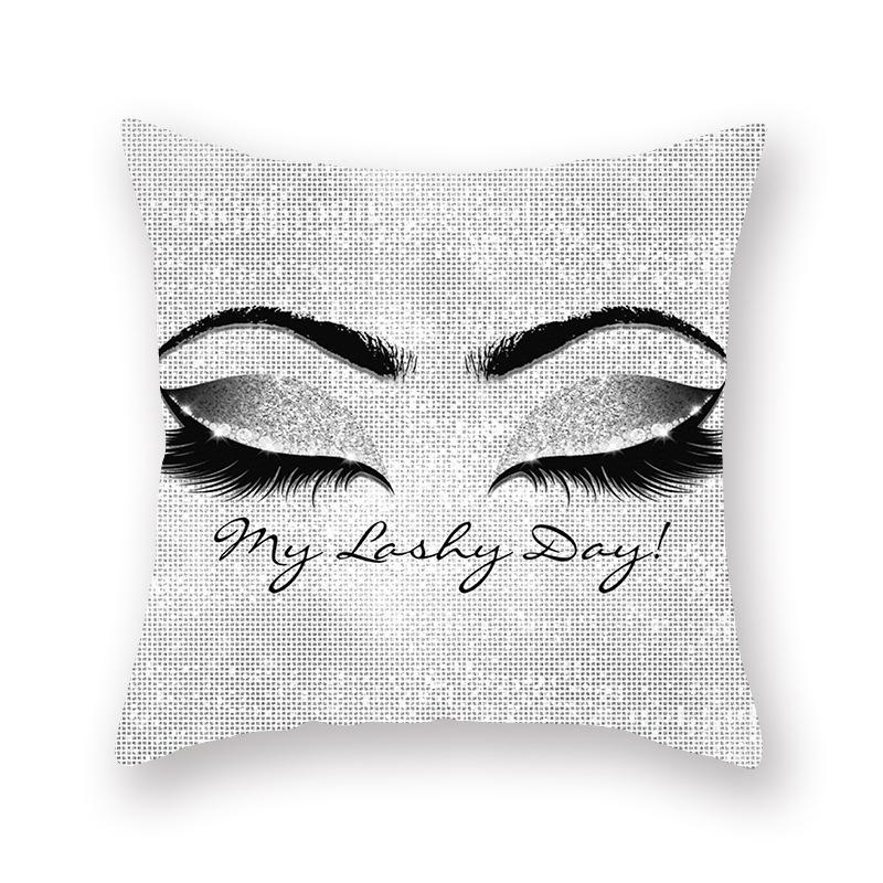 Ins Wimper Pfirsich Samt Kissenbezug Kissen Schlaf Taillenkissen Kissenbezug Zuhause