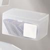 Mini Plastic Storage Containers Versatile Jewelry Small Items Greeting Card Snap Storage Box with
