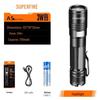 A5 USB Rechargeable LED Flashlight
