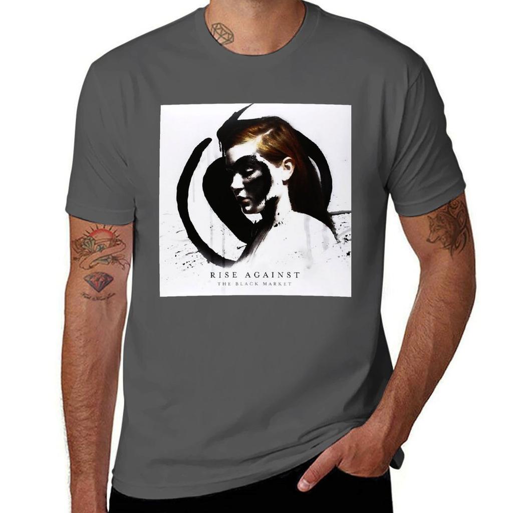 Rise Against Ist Eine Amerikanische Punk Rock Band Klassisches T-Shirt Große Größen Basic T-Shirt