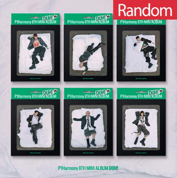 

P1Harmony Міні 8-й альбом “DUH!” [H Вер.] Компактна версія (Випадковий, 6 типів) 1 ea