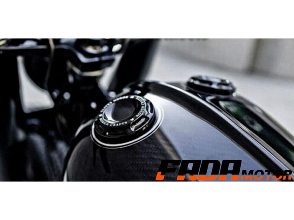Plum Blossom Fuel Tank Cap for Harley XL883, 1200, X48, 72, Dyna, Softail, Breakout Retro Models