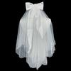 Delicate Wedding Bridal Lace Veil with Pearl/ Bowknot Girls Bride Veil Long Tulle Wedding Tiaras for Marriage Women