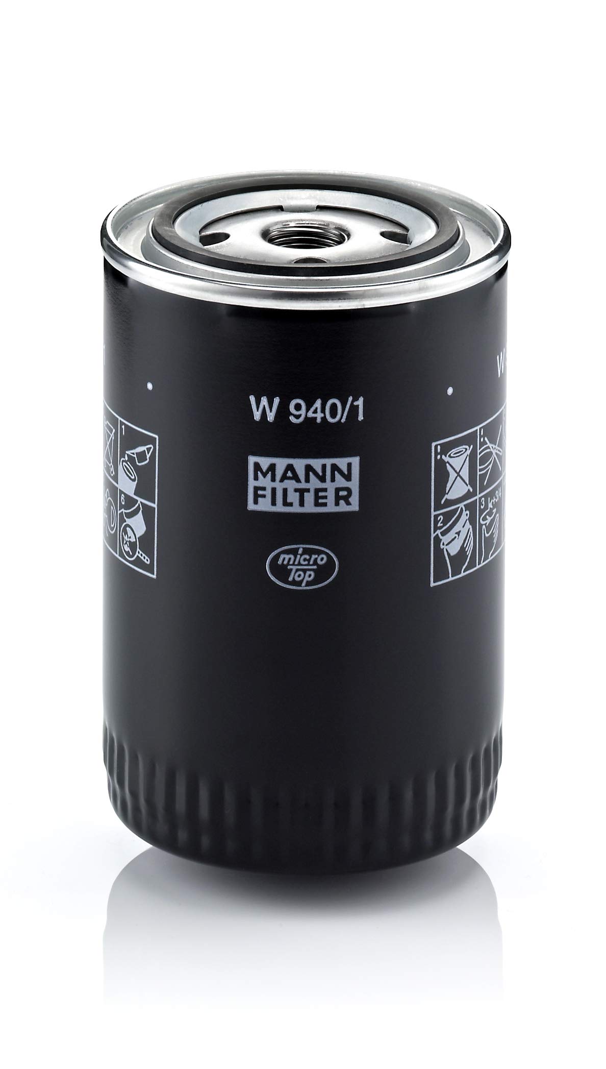 

Фильтр масляный MANN FILTER W940/1