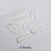 Car Styling Door Seat Adjustment Buttons Sequins Sticker Trim For Mercedes Benz GLK CLS ML GL E Class Interior Accessories