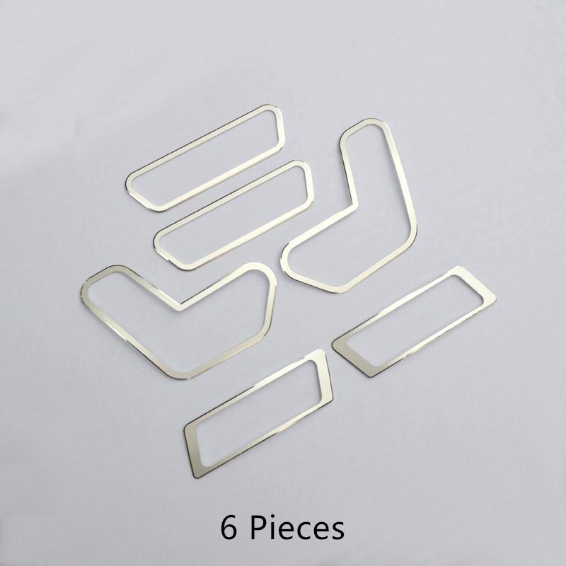 Car Styling Door Seat Adjustment Buttons Sequins Sticker Trim For Mercedes Benz GLK CLS ML GL E Class Interior Accessories