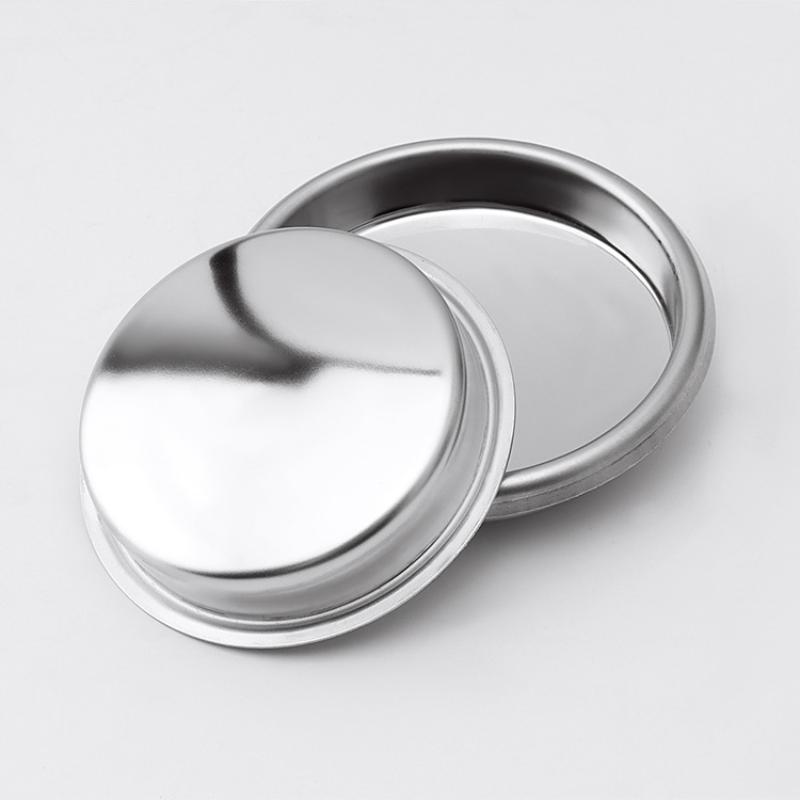 Coffee Blind Filter Bowl 51/54/58Mm Stainless Steel Non Pressurized Filter Cup For Backwashing In Semi Automatic Coffee Machine