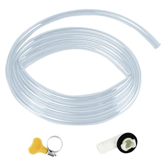 3/6/10 Fuß AC-Ablaufschlauch-Set 15 mm Universeller Kondensatablaufschlauch mit auslaufsicherer Gummidichtung