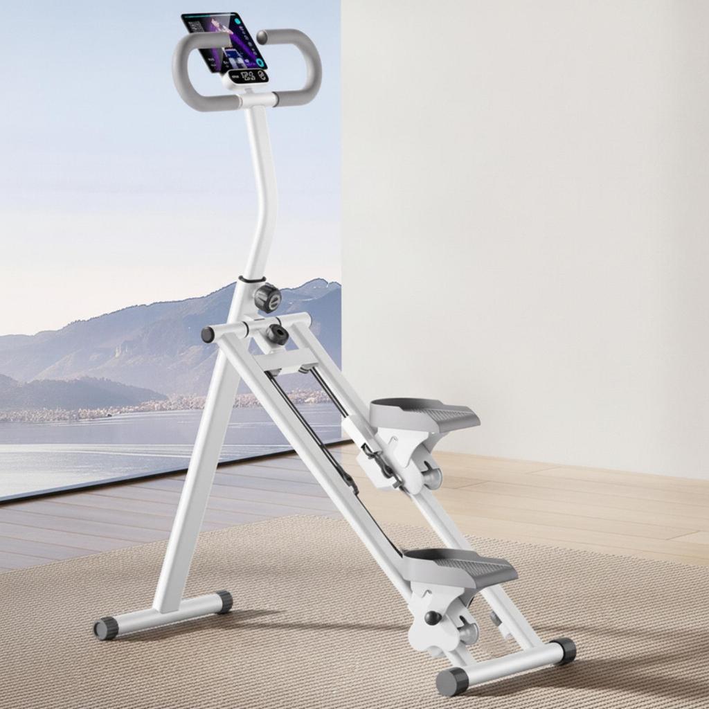 Step Climber with Handlebar Adjustable Height Stair Stepper Counter