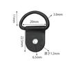 Mirhua Set of 10 Tie Down Rings Bike Hooks 6.5mm Hole Bike Luggage Hooks