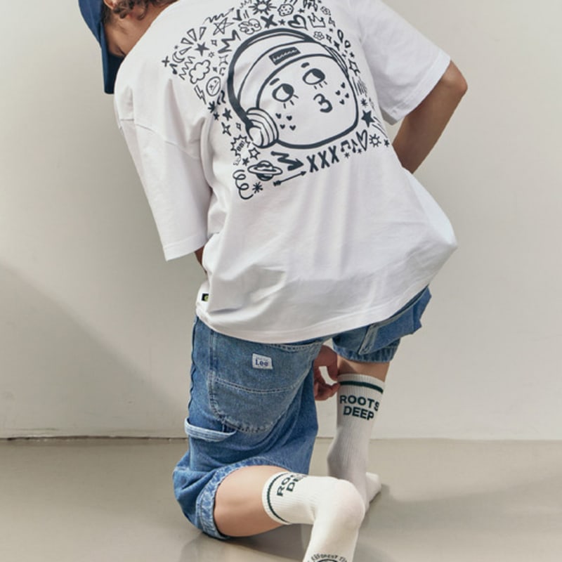 Bananasisters [2SET] Unisex Roots Deep Savedearth Point Socks 1 Color