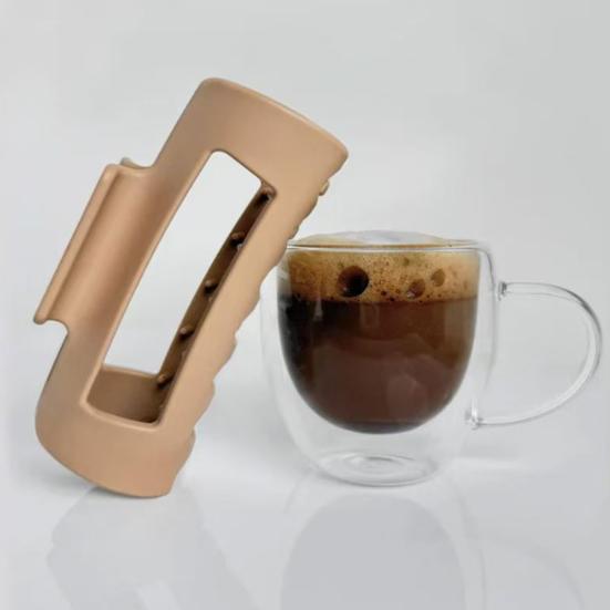 1/2/4Pcs Women Hair Claw Flexible Clamping Lightweight Square Frosting Hairpins Multifunctional Styling Tool