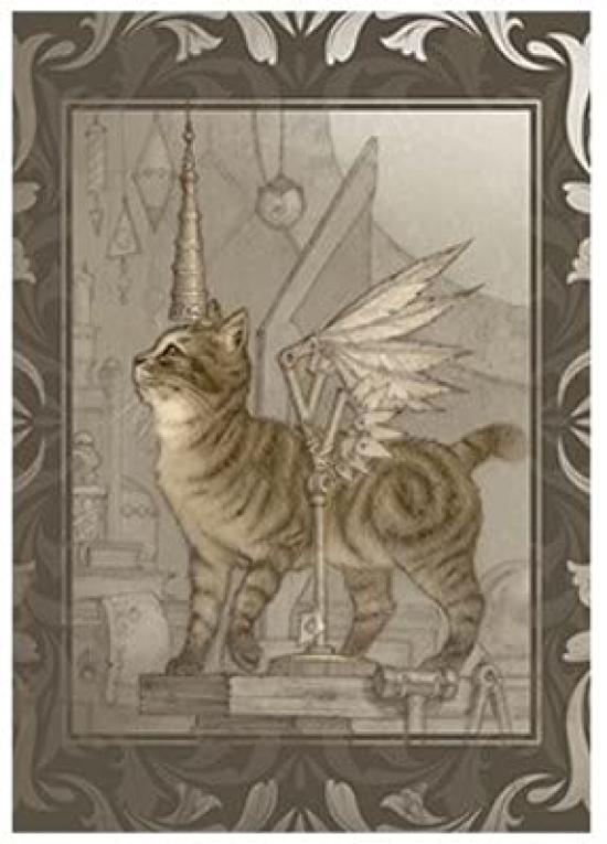 Kancharo Oracle Card Tarot Card Reading Fantasy Cats Oracle Includes Japanese Oracle Card Basic Instructions Pouch 23-Card Set, [Barbieri Cards] &