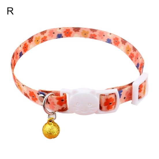 Haustier Kragen Druck Anti-Erstickung Sicher Schnalle Abtrünnigen Haustier Katzen Hunde Halsbänder mit