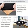 86X86CM Square Table Cover Elastic Table Protector Stain-Resistant Tablecloth  Home