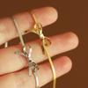 1PC Minimalist Knot Bow Choker Necklace for Women 18k Gold Plated Stainless Steel Tiny Snake Chain Necklaces Wedding Jewelry Gift