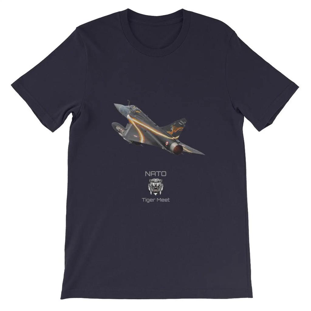 Nato Tiger Meet Mirage 2000 Fighter TShirt 100 Cotton ONeck Short Sleeve Summer Casual Mens Tshirt Streetwear