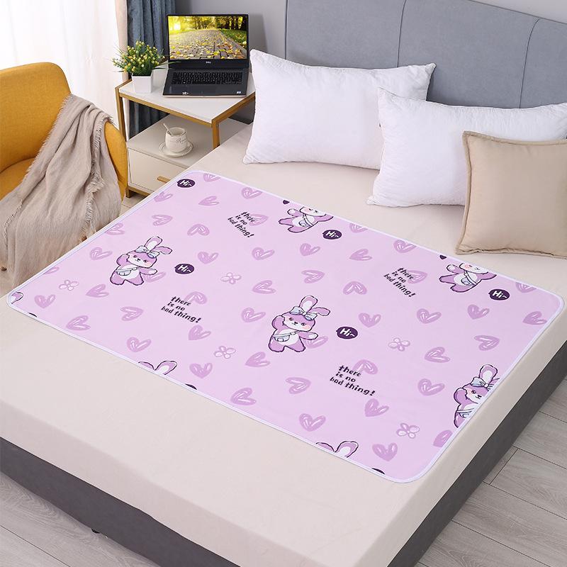 Atsparus vandeniui plaunamas čiužinio šlapimo kilimėlis mažiems kūdikiams Mielas animacinis lovas apsaugantis vystyklų patalynė šlapimo pagalvė kvėpuojanti