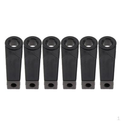 6x 663-48344-00-00 Black Nylon End for Outboard Box Accessory