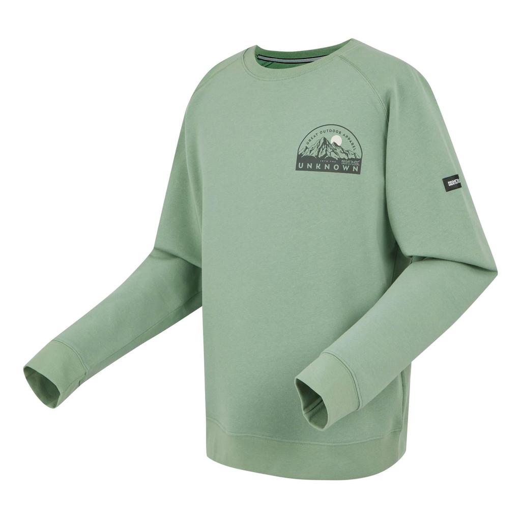 Regatta Mens Nithsdale Mountain Crew Neck Sweatshirt