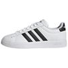 Neo GRAND COURT Synthetic Leather Comfortable Low Top Skateboard Shoes Unisex White Black GW9195