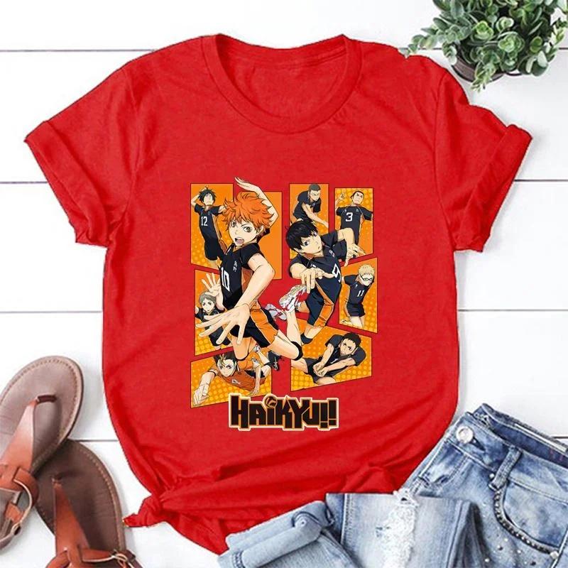 

Anime Graphic T-shirts Summer Short Sleeve Casual Round Neck Tees Streetwear Fashion Anime Harajuku T Shirt 4XL