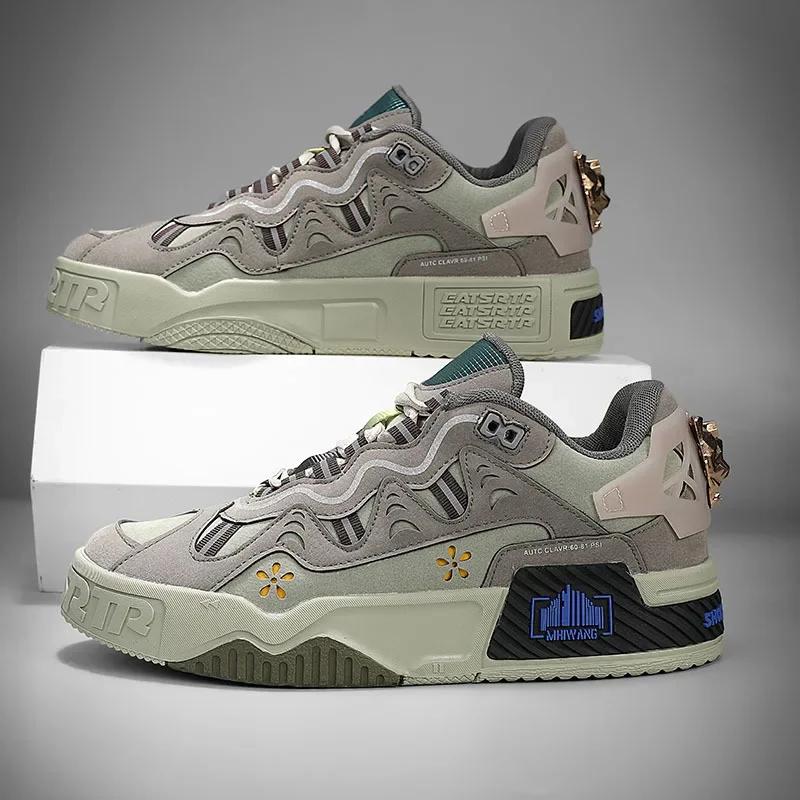 Hochwertige Freizeitschuhe für Herren, hochwertige Herren-Sneaker, bequeme, langlebige Plateauschuhe für Herren, neue modische Freizeitschuhe für Herren
