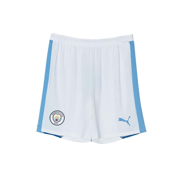 

New PUMA Manchester City s Home Jersey Collection Soccer Bottoms Men s White 770483-04 XL